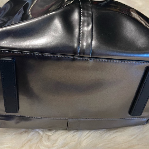 New w 🏷️ tags. ALL SAINTS Pewter Metallic silver Tote Bag, w/ extra pouch - Picture 8 of 10